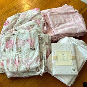 Pottery Barn Teen Full/Double sheets and pillow cases